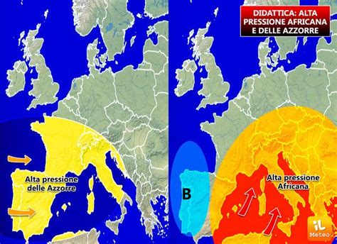 Didattica Alta Pressione Africana E Delle Azzorre Quali Le Differenze