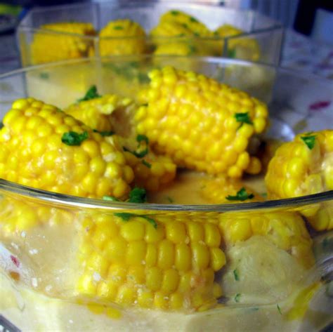 Chachi S Kitchen Makai Paka Corn On The Cob In Coconut Sauce