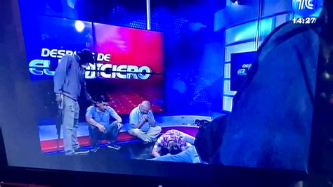 As Armed Gang Storms Ecuador TV Studio During Live Broadcast A Look At