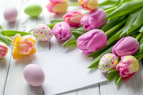 Happy Easter Egg Decorating Eggs Whiskers Basket White Multi Flower