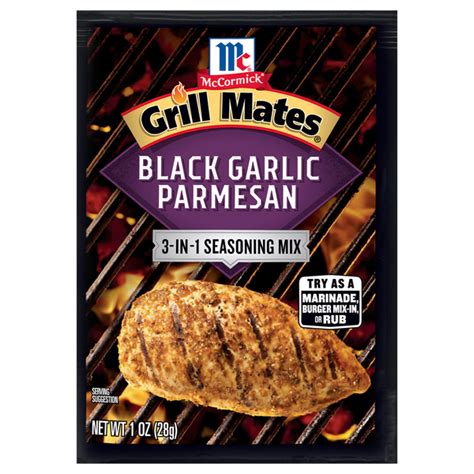 Save On Mccormick Grill Mates 3 In 1 Seasoning Mix Packet Black Garlic