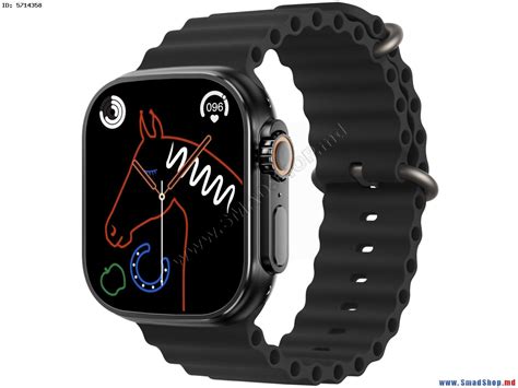 Смарт-часы Hoco Y12 Ultra (Black) купить в Кишиневе, Молдове | SMADSHOP.MD
