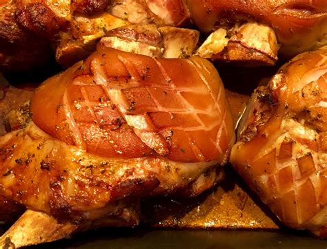 Golonka peklowana pieczona w piwie - Blog z apetytem
