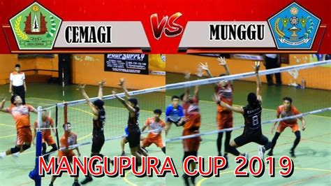 Munggu Vs Cemagi Voli Ball Mangupura Cup Youtube