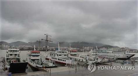 해수부 2017년 연안여객선 고객만족도 평가 연합뉴스