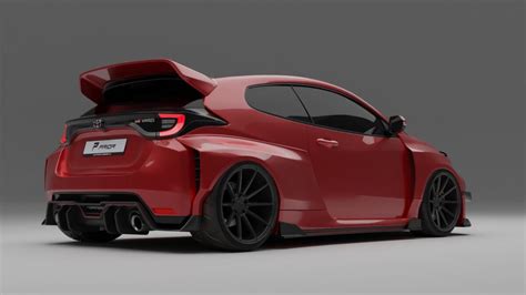 Prior Design Teases Widebody Kit For Toyota Gr Yaris