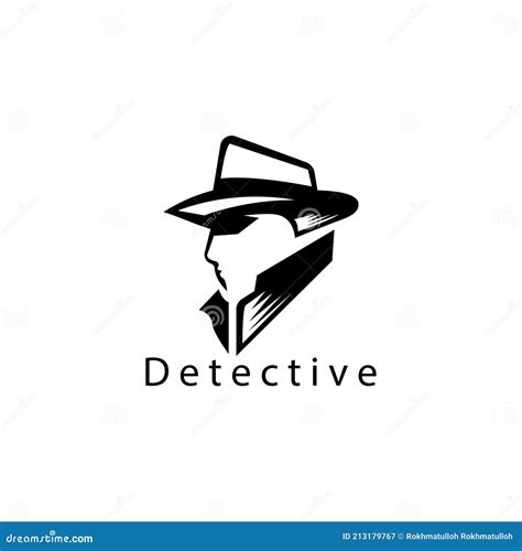 Detective Logo Vector | CartoonDealer.com #140351165