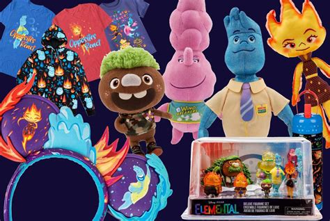 Elemental Toys, Plush and Shirts – Available at ShopDisney