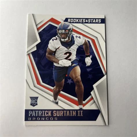 Carte Recrue Patrick Surtain Rc Rookies Stars Football