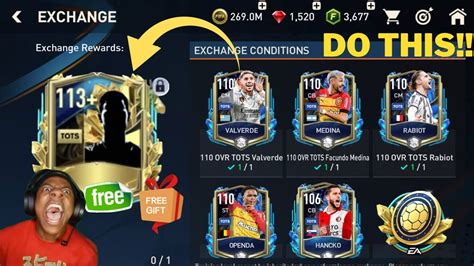 HOW TO GET UTOTS PLAYER FREE FROM EXCHANGE FIFA MOBILE 23 113 UTOTS