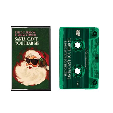 Santa, Can't You Hear Me (feat. Ariana Grande) Cassette | Kelly ...