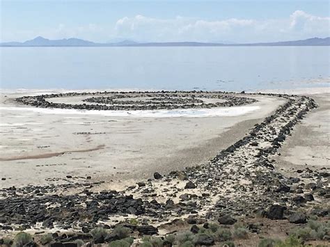 Rozel Point At Great Salt Lake Spiral Jetty 1 Utah 3