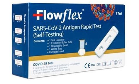 Up To Five FlowFlex Rapid Lateral Flow Covid 19 Antigen Tests Groupon