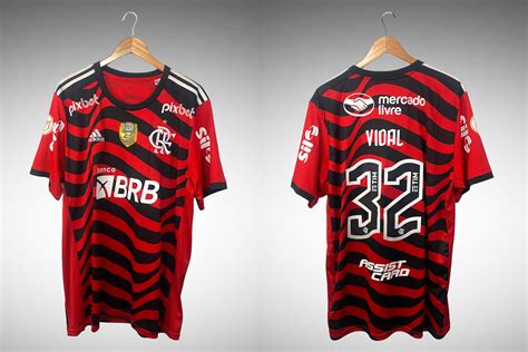 Flamengo Terceira Camisa Tam Gg N Vidal Brech Do Futebol