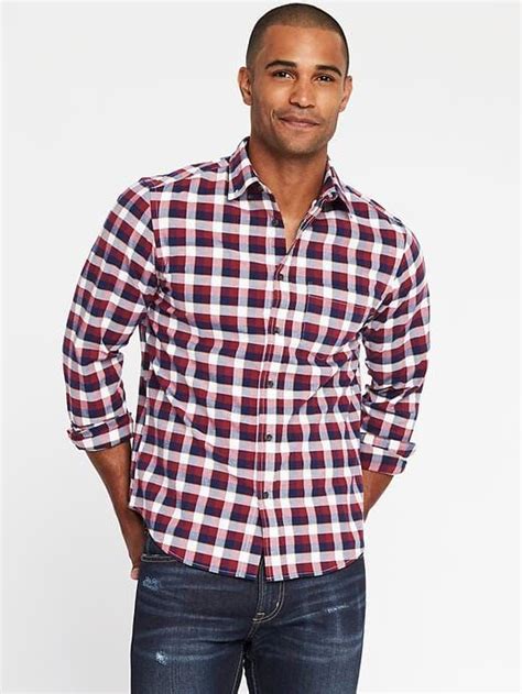 Regular Fit Built In Flex Everyday Oxford Shirt For Men Old Navy