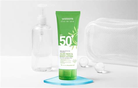 Sữa Dưỡng Chống Nắng Watsons High Protection Sunscreen Aloe Face And Bod YÊu HÀng ĐỨc