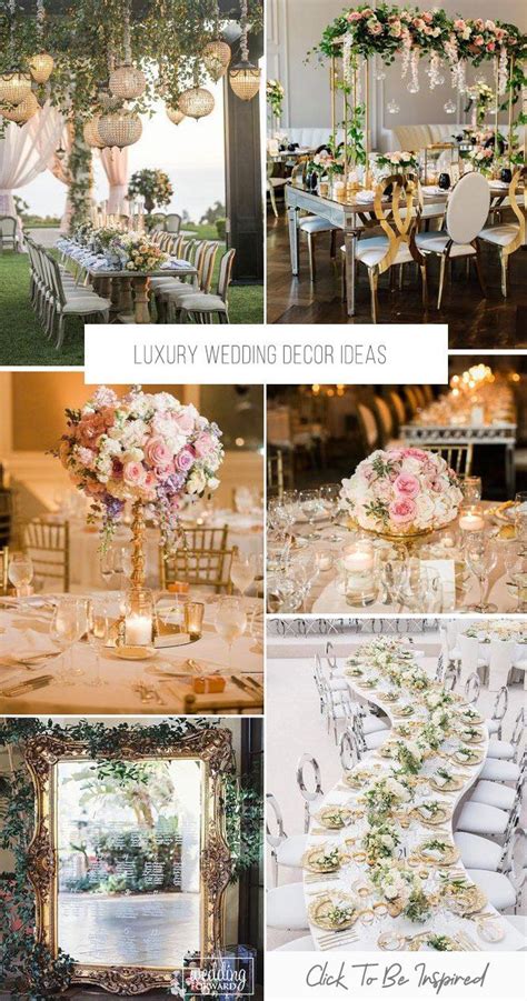 Luxury Wedding Decor Ideas Color Palettes Chic Trends Luxury