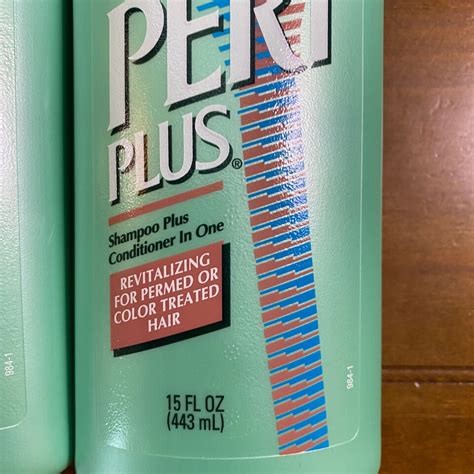 2 Vintage Pert Plus 2 In 1 Shampoo Conditioner 15 Oz Ea Permed Color Hair Ebay