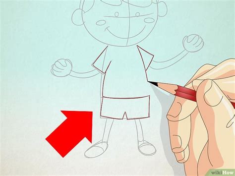 Cómo Dibujar Un Niño 14 Pasos Con Fotos Wikihow