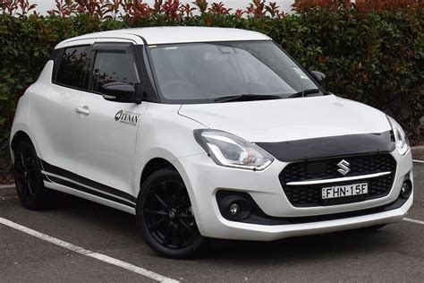 2024 Suzuki Swift GLX Turbo Shadow in White | Demo Hatch | Kirrawee NSW