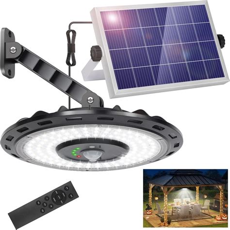 Amazon Auzev Solar Shed Light Indoor Outdoor Upgrade 176 LED 4 And