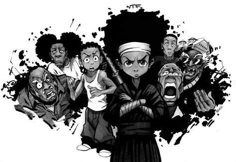 Boondocks Comic Characters