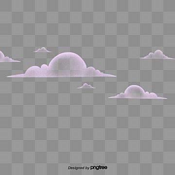 фиолетовый прозрачный мультфильм PNG , облако, слоистые облака, элемент ...