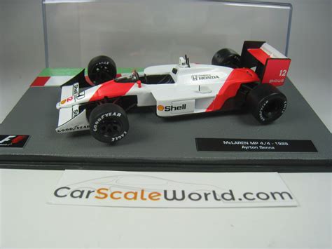 MCLAREN MP4 4 1988 AYRTON SENNA 1 43 IXO SALVAT