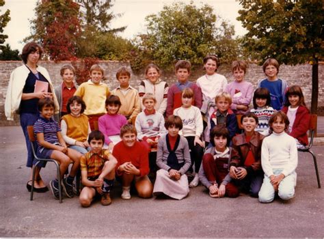 Photo De Classe CM1 CM2 De 1983 Ecole Intercommunale Saulon La