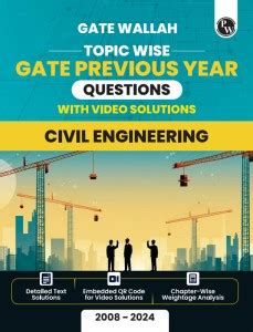 Pw Gatewallah Topicwise Previous Year Questions Civil Engineering Buy