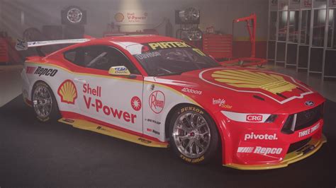 Supercars news 2023: Shell V Power Racing Team unveils Gen3 Ford Mustang, Will Davison, Dick ...