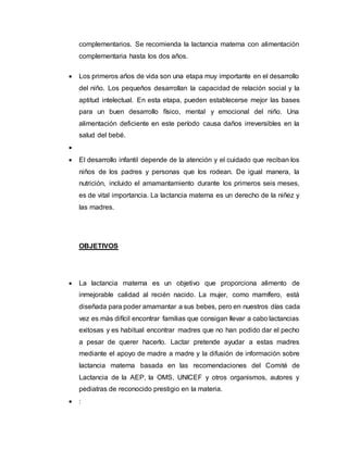 La Lactancia Parte 1 PDF