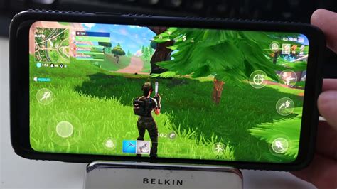 Galaxy S9 Plus Fortnite Gameplay Youtube