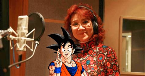 Dragon Ball Z Lanzan Figura De Masako Nozawa La Voz Original De Goku