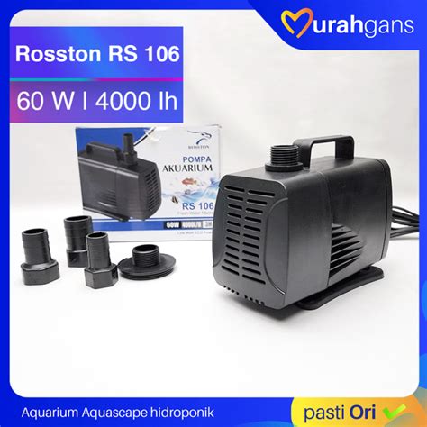 ROSSTON RS 106 POMPA AIR CELUP AQUARIUM PROMO HEMAT Lazada Indonesia