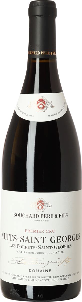 Nuits Saint Georges Cru Porrets Domaine Bouchard P Re Fils Erik