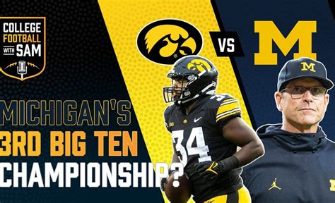 Michigan Vs Iowa Preview Prediction College Football 2023 VCP