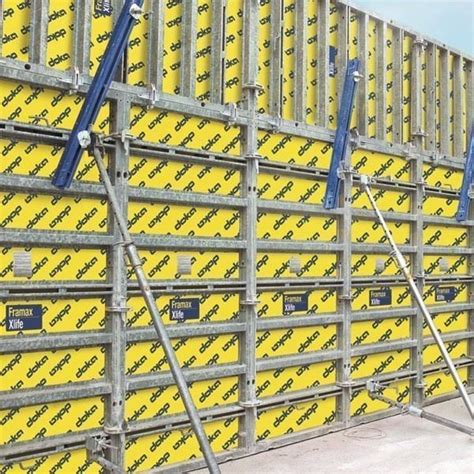 Doka Single Sided And Column Formwork Framax Xlife Building