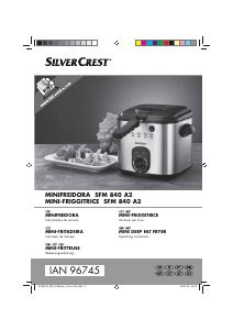 Manual De Uso SilverCrest IAN 96745 Freidora