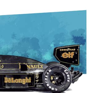 Senna 01 Limited Edition Print GPBox