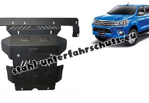 Unterfahrschutz F R Motor Und K Hler Aus Stahl F R Toyota Hilux Revo