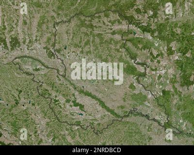 Pomurska Statistical Region Of Slovenia High Resolution Satellite Map