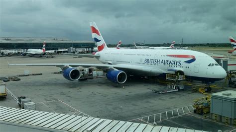 Full Flight British A380 London LHR Dallas DFW July 3 2024