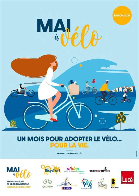 A Lucé durant tout le mois de mai fais ce qu il te plaît à vélo