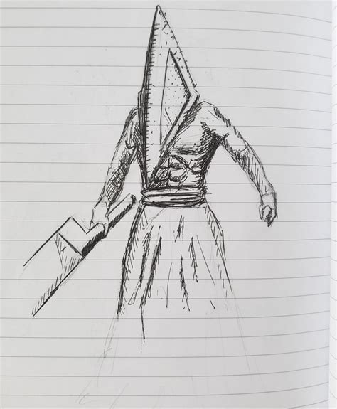 Here Is My Pyramid Head Artwork Rsilenthill