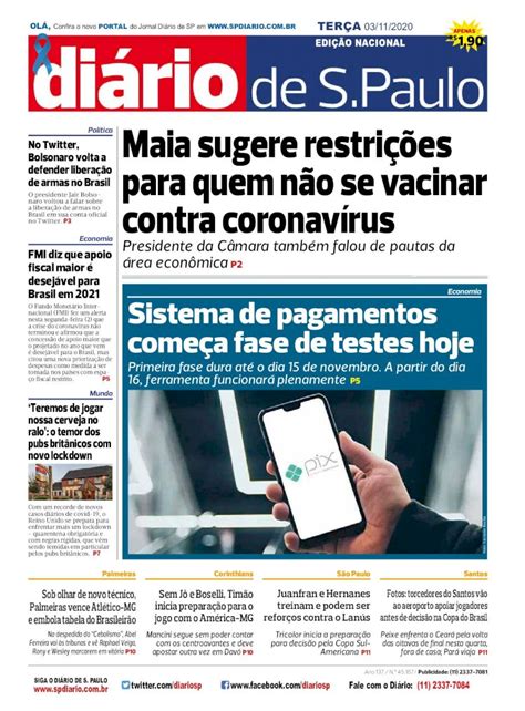 Pdf Spdiario Br Ol Ter Aconfira O Novo Portal Do Jornal