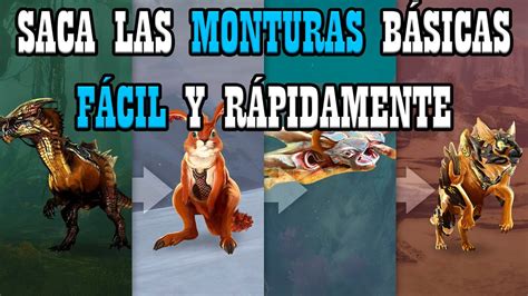 Consigue las MONTURAS básicas en Guild Wars 2 De 0 a Dios entre