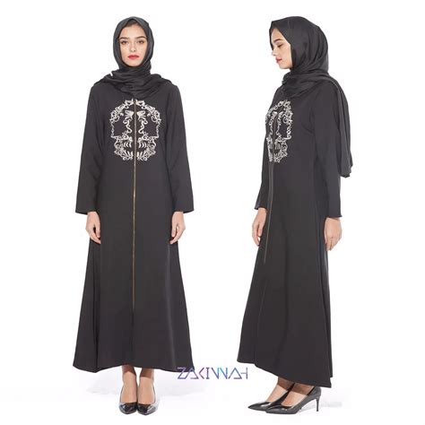 New Muslims Middle East National Embroidery Loose Dress Saudi Fashion