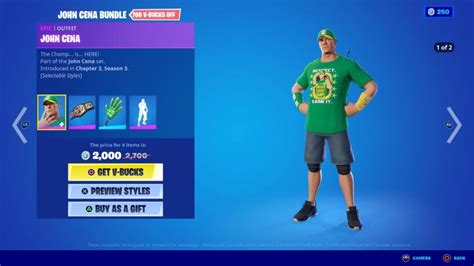 Fortnite John Cena Skin Guide: How To Get WWE Superstar - Paper Writer