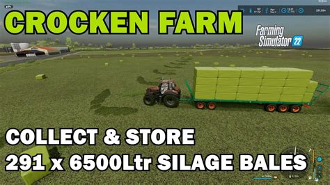 Crocken Farm Timelapse Autoload Bales Collected And Stored Over 1 Million Ltrs Farming Simulator